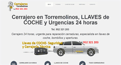 Desktop Screenshot of cerrajerostorremolinos.com