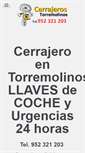 Mobile Screenshot of cerrajerostorremolinos.com