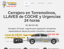 Tablet Screenshot of cerrajerostorremolinos.com